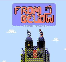 From Below (Homebrew) — Title screen